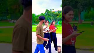 Lagta hai pattt gyi 😍😍😂😂😍😂 funny voiceprank trending short prank public comedy bhojpuricute [upl. by Glenine]