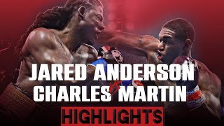 Jared Anderson vs Charles Martin  HIGHLIGHTS AndersonMartin [upl. by Akinad]