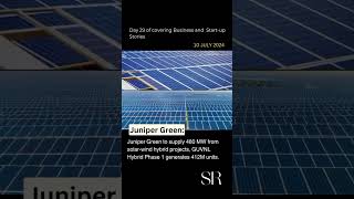 Juniper Green Energy has inked deals to supply 480 MW [upl. by Skyla318]