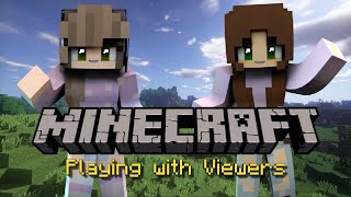 Minecraft Java and Bedrock Playing With Viewers LIVE ​ [upl. by Atiuqrahs582]