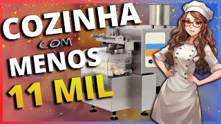 Quanto Custa Ter uma Cozinha Equipada para Fazer Salgados [upl. by Ahsikin957]