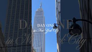 New York vlog day 1 🤍 nycvlog newyorktravel newyork nyc [upl. by Wappes]