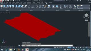 Tabulated surface command autocad 2020 in hindi [upl. by Ladd]