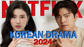 12 Netflix Korean Drama Coming in 2024 [upl. by Joseito545]