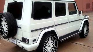 RIMSTARZ KUSTOMZ G550 GWagon on Asantis [upl. by Norford368]