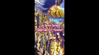 ¿Los Caballeros Dorados Pueden Destruir Planetas Saint Seiya [upl. by Drews]