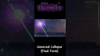 Terraria Calamity  Universal Collapse Final Form part 1 Minecraft Noteblock shorts terraria [upl. by Luedtke]