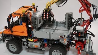 LEGO Technic 8110  Fully Motorized Unimog with MINDSTORMS NXT AI by 뿡대디 [upl. by Molini]