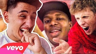 KSI amp Logan Paul React to the quotHardest Punch EVERquot Jack Dohertys Security Guard [upl. by Nerak]