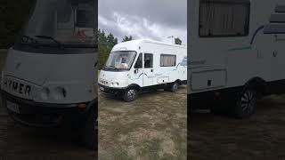 Kamper Fiat Ducato Hymer Integra Kraina Kamperów niedozajechania automobil shorts [upl. by Yoj]