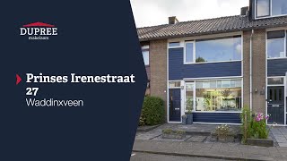 Prinses Irenestraat 27 Waddinxveen [upl. by Anehsuc]