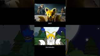 Shin Sonic Part 1  Dan Animation x DOTF Animation Comparison [upl. by Asiil]