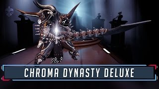 Warframe CHROMA DYNASTY DELUXE Bundle [upl. by Yraht177]