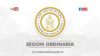 EnVivo Sesión Ordinaria  18 Octubre 2024  LXV Legislatura Congreso de Tabasco [upl. by Mair]