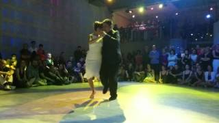 Carlitos Espinoza y Noelia Hurtado  Vals  55  1st TelAviv Tango Festival 2015 [upl. by Imorej59]