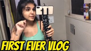 Ashi khanna First vlog of she getting a Tattoo on her finger [upl. by Blim]