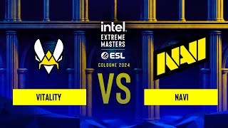 Vitality vs NAVI  IEM Cologne 2024  Grand Final [upl. by Zela]