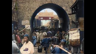 Amazing China in 1917 in color AI enhanced and colorized [upl. by Yeknarf]