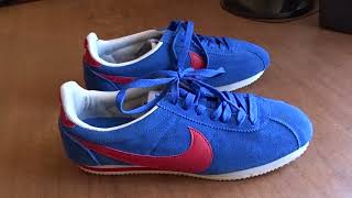 nike cortez suede [upl. by Atalante548]