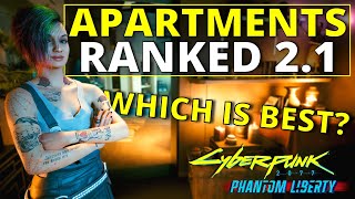 All Apartments Ranked Worst to Best in Cyberpunk 2077 21 [upl. by Lac]