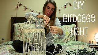 BIRDCAGE LIGHT DECOR [upl. by Noelopan]