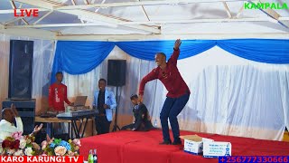 Ngarutse imbere yaawe pastor kayiranga perfoming live on stage in kampala uganda [upl. by Enoved]