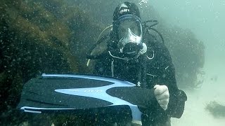 Scuba Diving Equipment Review TUSA Imprex Duo Fins [upl. by Alyakcim]