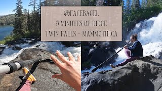 Facebagel Wednesdays Presents 5 Minutes of Didge  Twin Falls in Mammoth Lakes CA [upl. by Timothy]