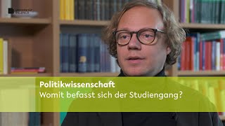 Politikwissenschaft Womit befasst sich der Studiengang [upl. by Adalai]