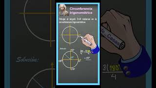 CIRCUNFERENCIA TRIGONOMÉTRICA trigonometry [upl. by Lowndes]