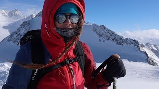 Wildspitze 3768 m  Skitour am Gletscher bei 20 Grad  Plan B [upl. by Harneen70]