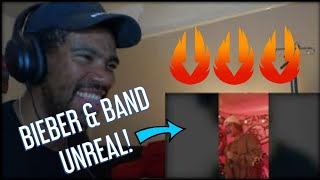 Musician Reacts Justin Bieber Journals Live tiktok concert [upl. by Anigal998]