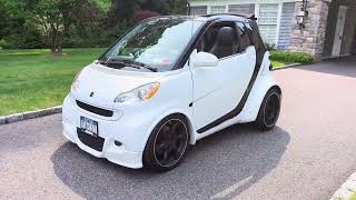 Wide Body 2008 Smart Fortwo Passion Convertible For SaleLorinser Wheels amp Body Kit [upl. by Naejeillib]