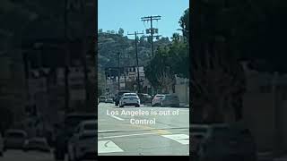 Los Angeles  Tujunga CA out of control [upl. by Bashee470]