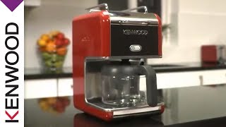 Kenwood kMix Raspberry Red Coffee Maker  Product Features [upl. by Shipp768]