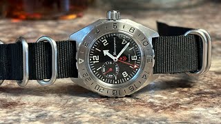 Unboxing and overview Vostok Komandirskie GMT [upl. by Hera]