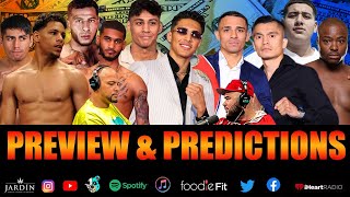 ☎️Luis Alberto Lopez vs Joet Gonzalez Plus All Weekend Fights Previewed and Predictions [upl. by Doyle]