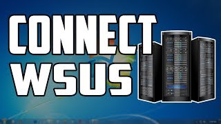 How To Connect Windows 7 PC With WSUS Server [upl. by Nithsa]