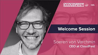 CloudFest 2019 Welcome Session Day 1 with CEO Soeren von Varchmin [upl. by Ittap162]