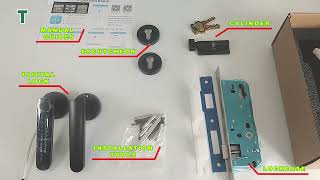 UNBOXING TOYAGI SMART DIGITAL LOCK TG RF 906 [upl. by Eca345]