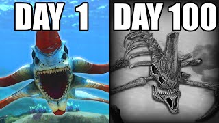 I spent 100 days DESTROYING Subnautica heres what happened [upl. by Herbert365]