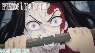 demon slayer season 1 episode 1 full in hindi [upl. by Ecirehs650]