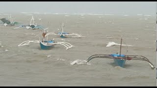 Typhoon Watch On Bantayan Island Philippines [upl. by Zeph]