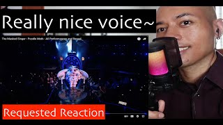 The Masked Singer  Poodle Moth  All Performances and Reveal  REACTION  SEKSHI V [upl. by Pruter248]