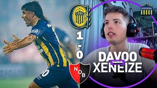 DAVO XENEIZE REACCIONA A ROSARIO CENTRAL 1  0 NEWELLS  Copa de la Liga 2024 [upl. by Issirk]