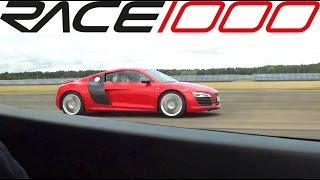 Audi R8 V10 plus 550hp vs Nissan GTR R35 550hp  ROLL RACE [upl. by Turtle]