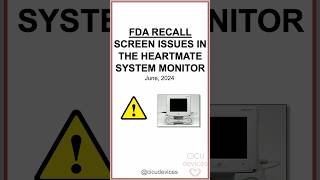 Screen problem in LVAD Heartmate 3 FDA recall lvad [upl. by Pepito]