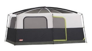 Coleman 2000008055 Prairie Breeze 9Person Cabin Tent Review [upl. by Cissej]