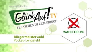 Forum zur Bürgermeisterwahl in PockauLengefeld [upl. by Darius]