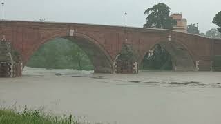 Fiume Savio Ponte Vecchio 16 maggio 23 ore 1300 [upl. by Onfroi651]